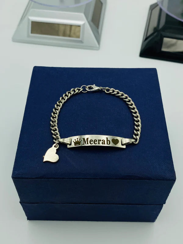 Engraving Name Baby Braclet