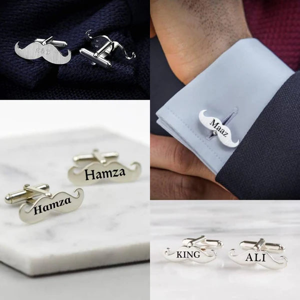 Mooch/moustache Cufflinks