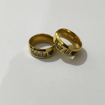 Couple Ring In 3 Colour's